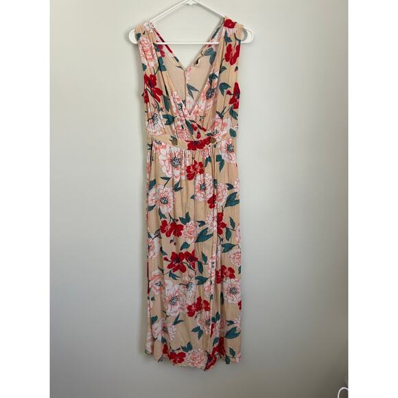 Roxy In The Mood For Dance Floral Wrap Dress - Size XS - Picture 4 of 11